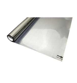GARDINIA - Fensterfolie UV-Schutz 45 x 150 cm, Silber