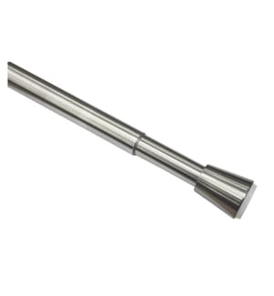 GARDINIA - Barre de tension 65 - 100 cm, argent