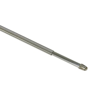 GARDINIA - Vitragestange 40 - 65 cm, Chrom