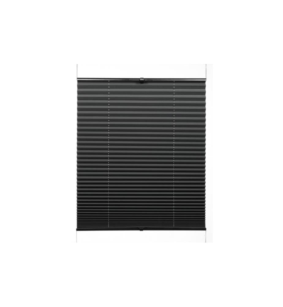 GARDINIA - Plissée 80 x 210 cm, Noir