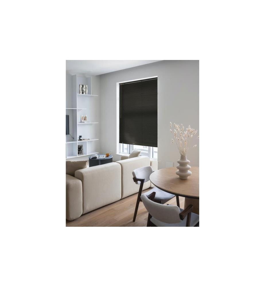 GARDINIA - Aluminium Jalousie Schwarz, 90 x 175 cm