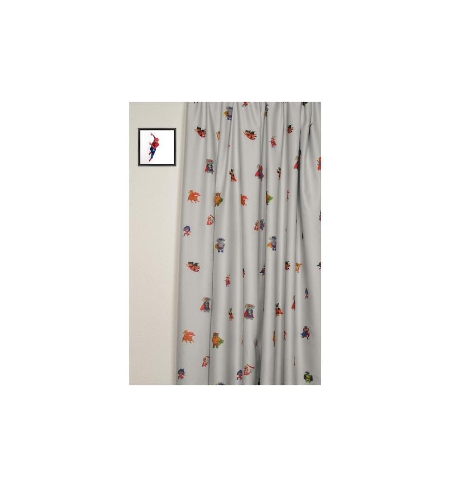 STOTZ - Decor AG Verdunklungsvorhang Little Heros 140 cm x 260 cm