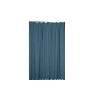 HUBATKA - Dekovorhang mit Faltenband Quirin 140 cm x 240 cm, Petrol