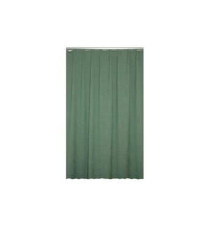 HUBATKA - Dekovorhang mit Faltenband Quirin 140 cm x 240 cm, Grün