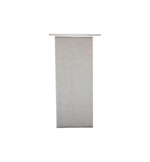 HUBATKA - Flächenvorhang Uni 60 cm x 240 cm, Grau