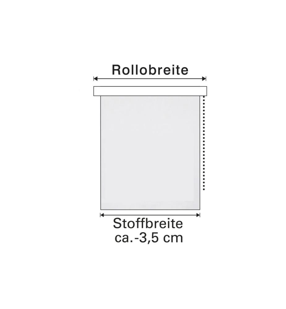 GARDINIA - Rollo Thermo energiesparend 142 x 160 cm Creme