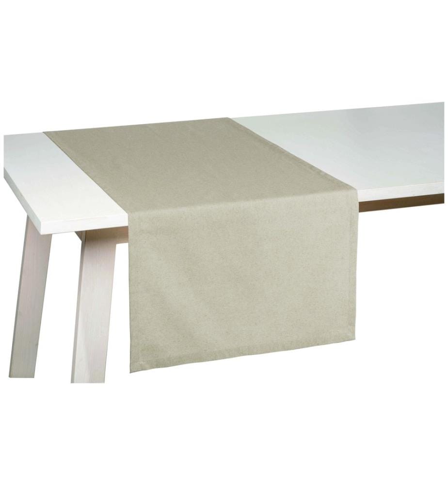 PICHLER - Chemin de table Faro 50 cm x 150 cm, Vert olive