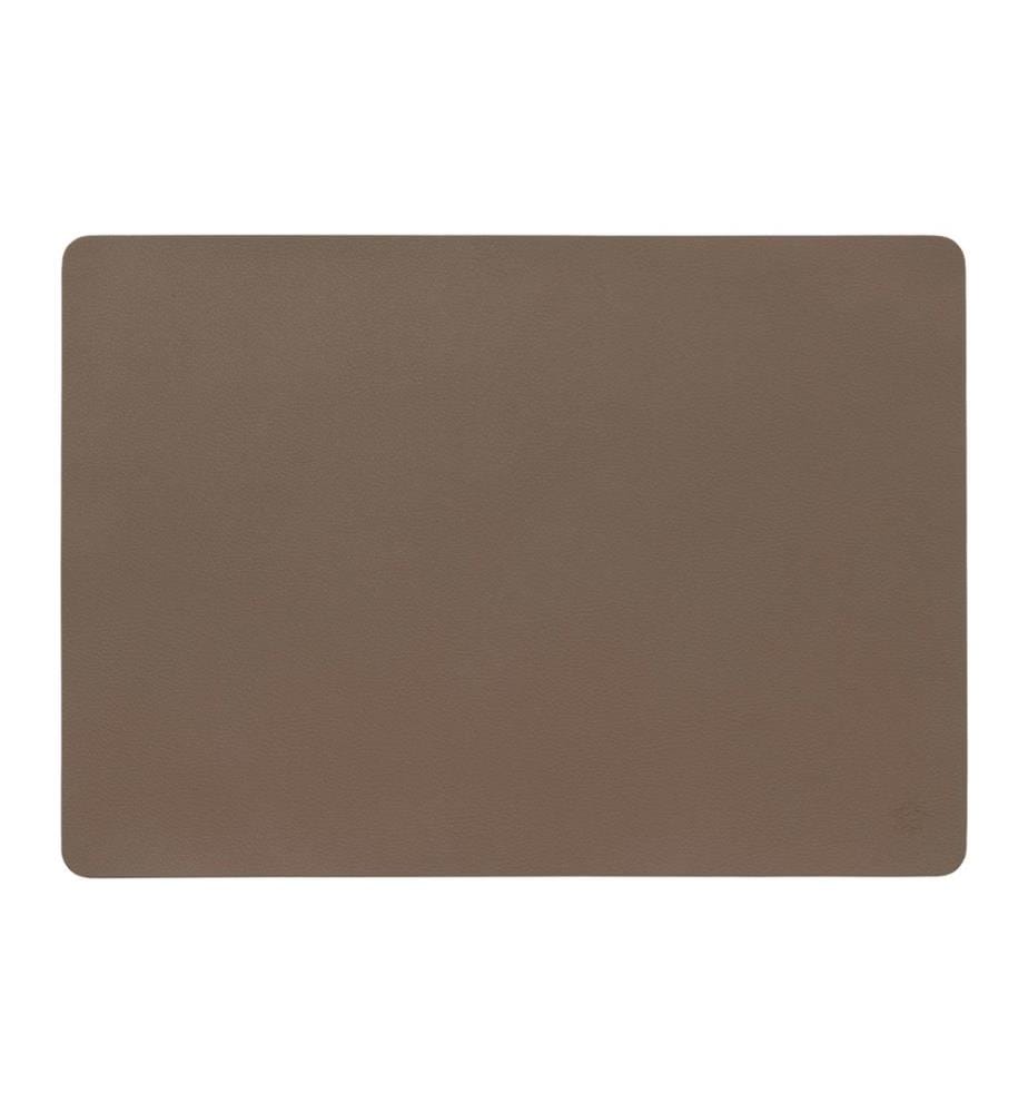 PICHLER - Set de table Jazz 2 pièces, 44 cm x 46 cm, Mocca