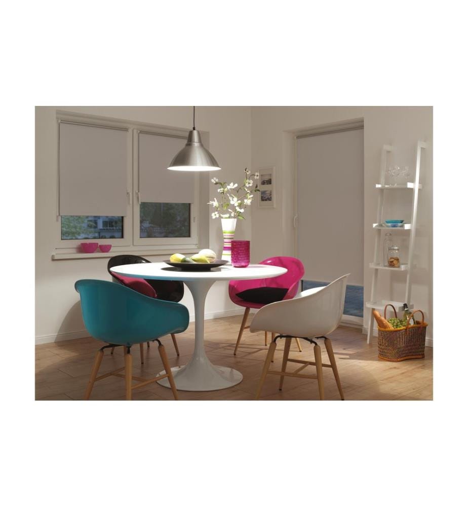 GARDINIA - Thermo Klemmrollo 45 x 150 cm, Weiss