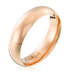 Bague "Le mien" - Or Rose