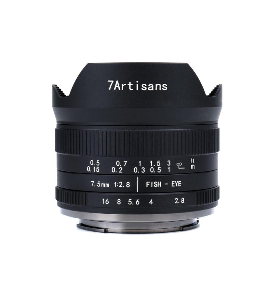 7ARTISANS - Festbrennweite 7.5mm F/2.8 Fisheye Mark II – Sony E-Mount