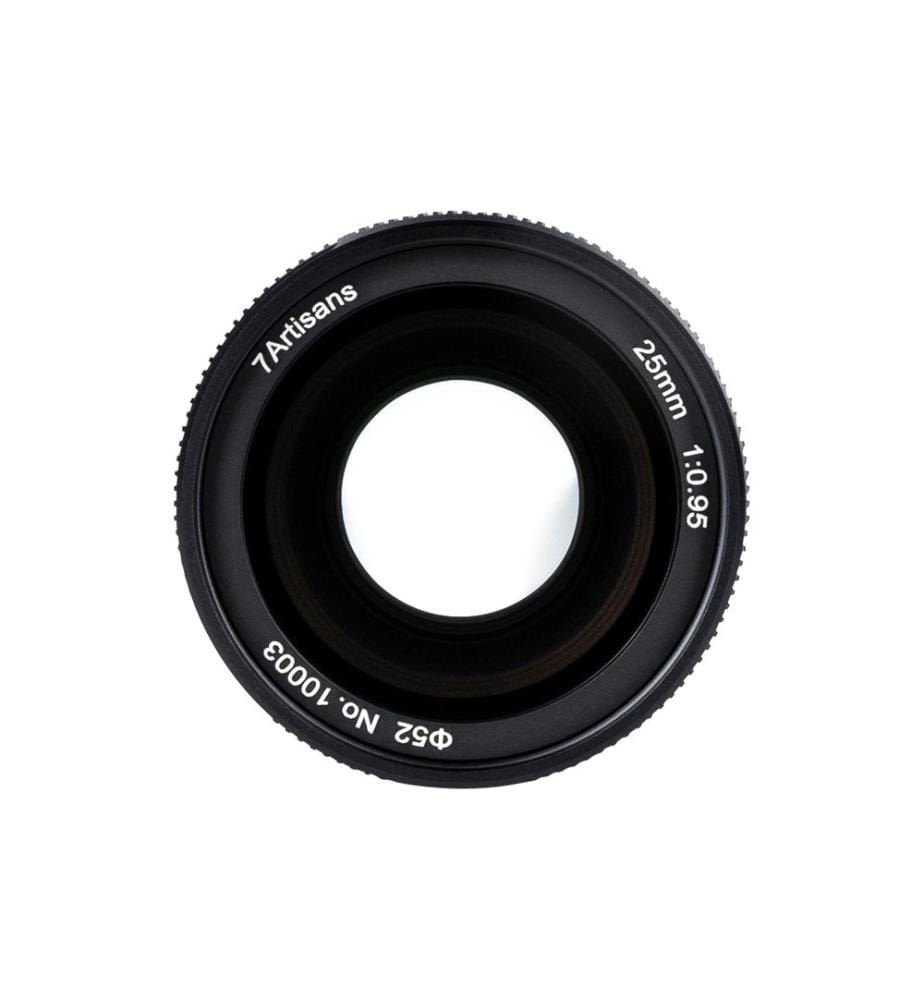 7ARTISANS - Festbrennweite 25mm F/0.95 – Canon EF-M