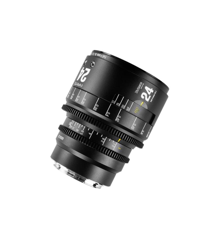7ARTISANS - Festbrennweite 24mm T/2.1 INFINTE Schwarz – Canon EF