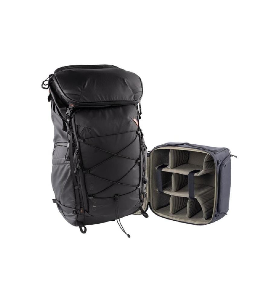 PGYTECH - Fotorucksack OnePro Flex + Camera Insert M 50 L, Space Black