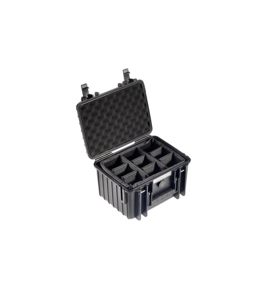 B&W - Outdoor-Koffer Typ 2000 RPD Schwarz