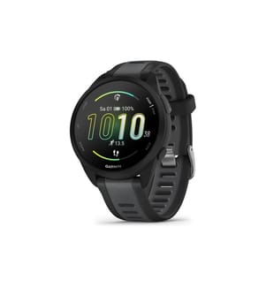 GARMIN - Sportuhr Forerunner 165 Dunkelgrau/Schwarz