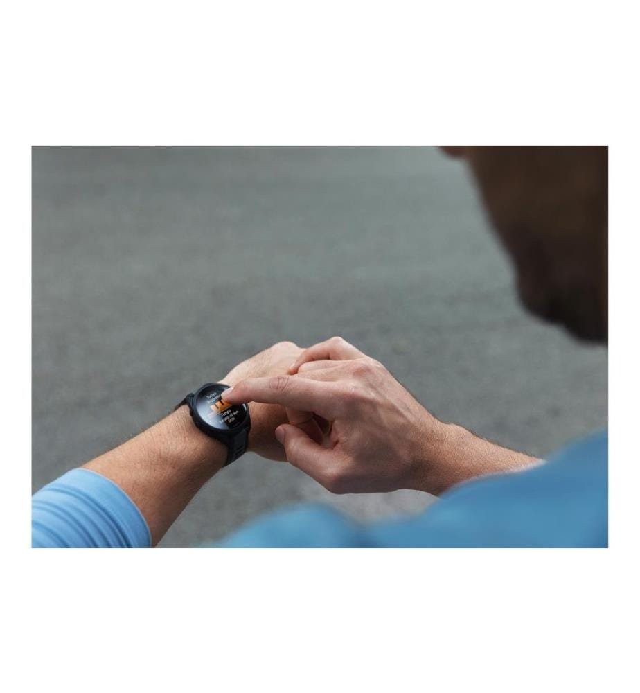 GARMIN - Sportuhr Forerunner 165 Dunkelgrau/Schwarz