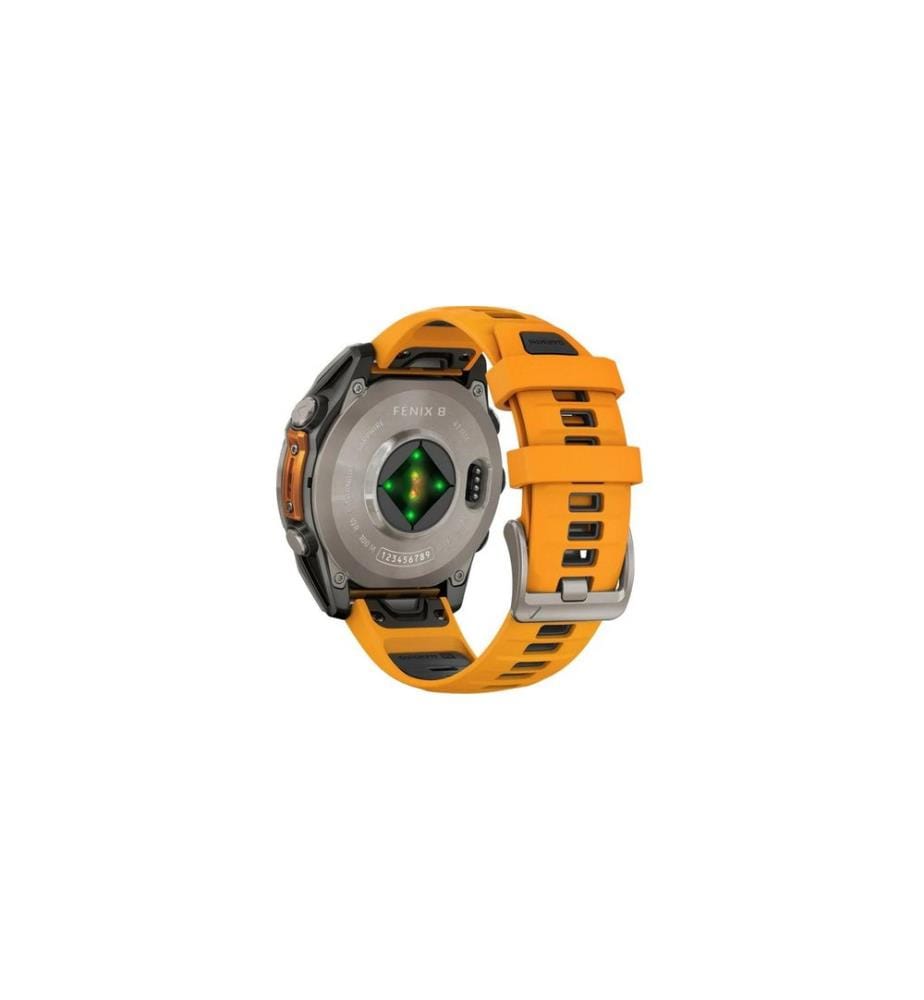 GARMIN - Montre de sport Fenix 8 AMOLED Sapphire, 47 mm Graphite/titane