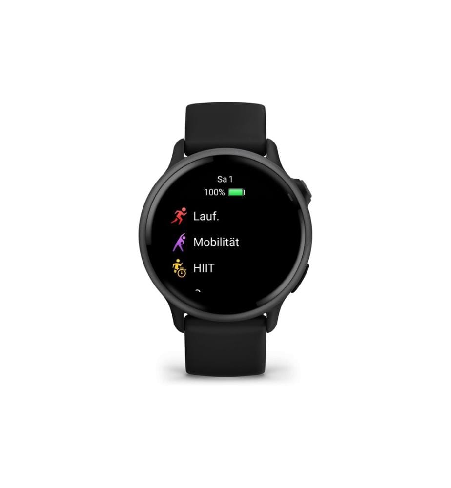 GARMIN - Montre de sport GPS Vivoactive 6 Noir