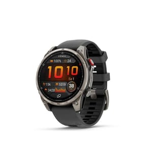 GARMIN - Montre de sport GPS fenix 8 Pro – AMOLED Graphite/Noir