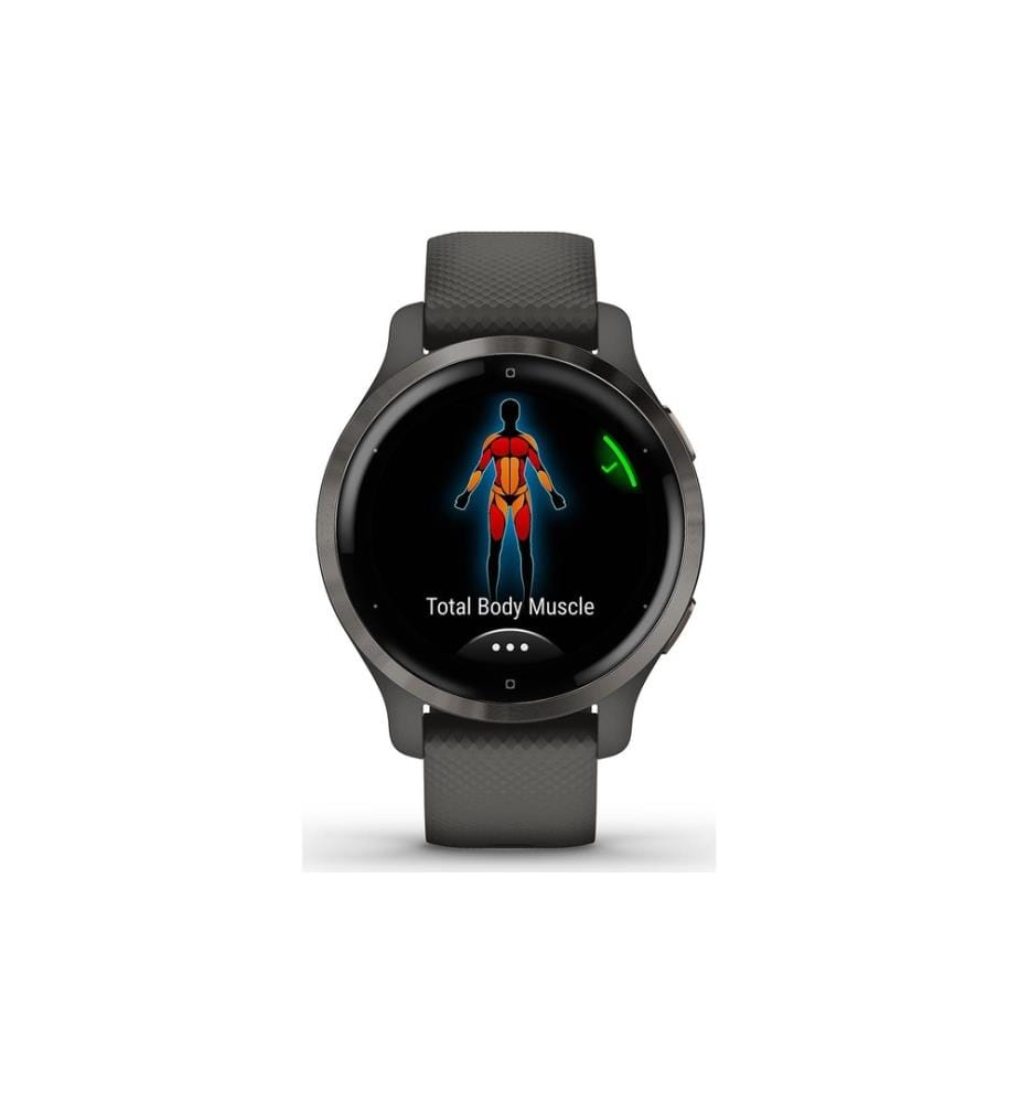 GARMIN - Montre de sport Venu 2S Gris/Anthracite