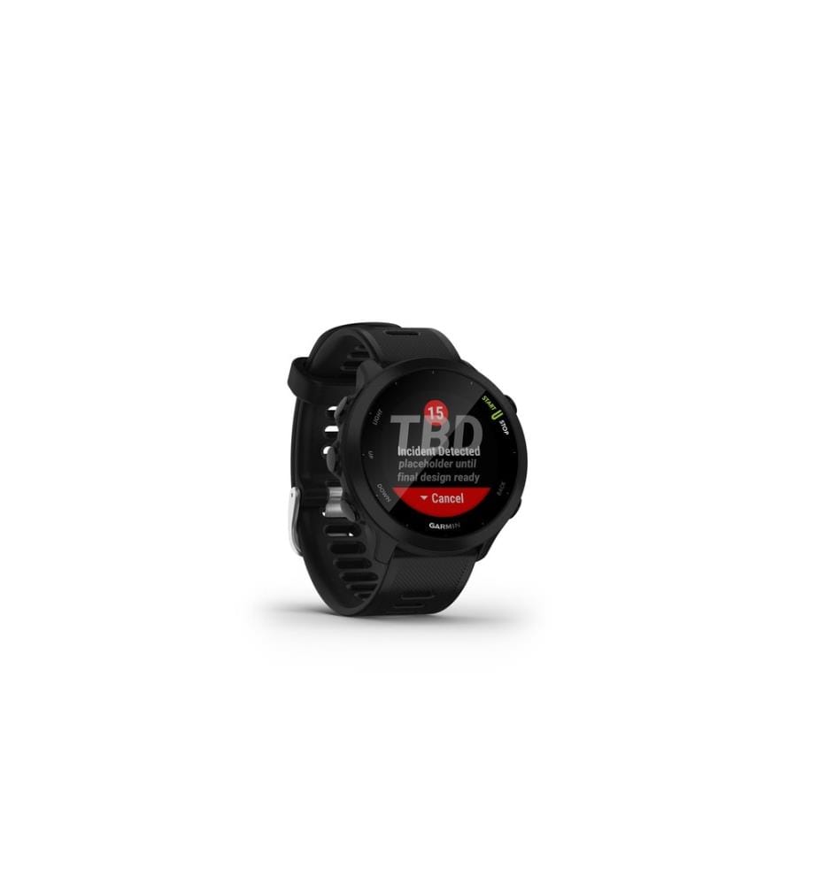 GARMIN - Montre de sport Forerunner 55 Noir/Noir