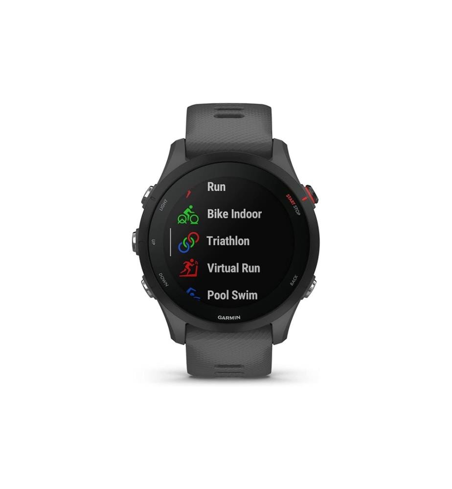 GARMIN - Montre de sport GPS Forerunner 255 Basic Anthracite/Anthracite