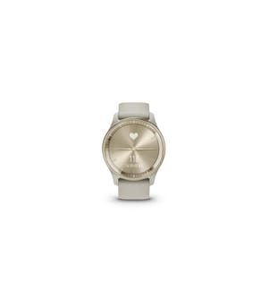 GARMIN - Montre de sport Vivomove Trend Blanc/Vert olive