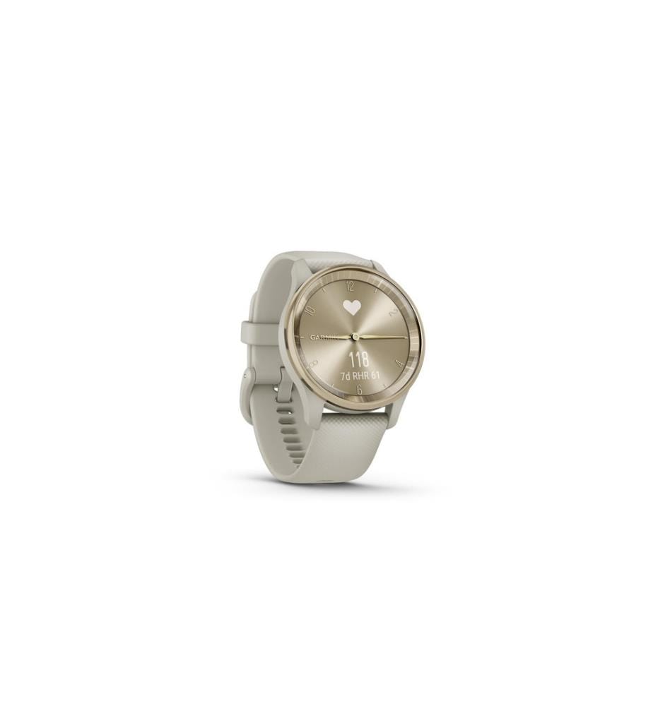 GARMIN - Montre de sport Vivomove Trend Blanc/Vert olive