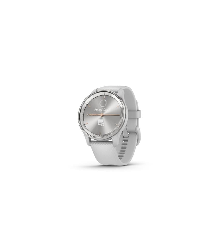 GARMIN - Sportuhr Vivomove Trend Weiss/Weiss glanz
