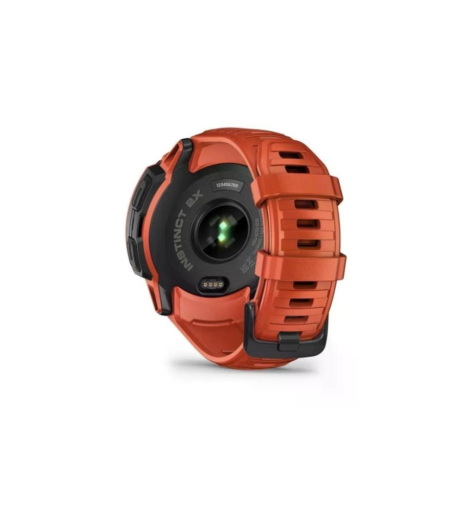 GARMIN - Sportuhr Instinct 2X Solar Flame Red