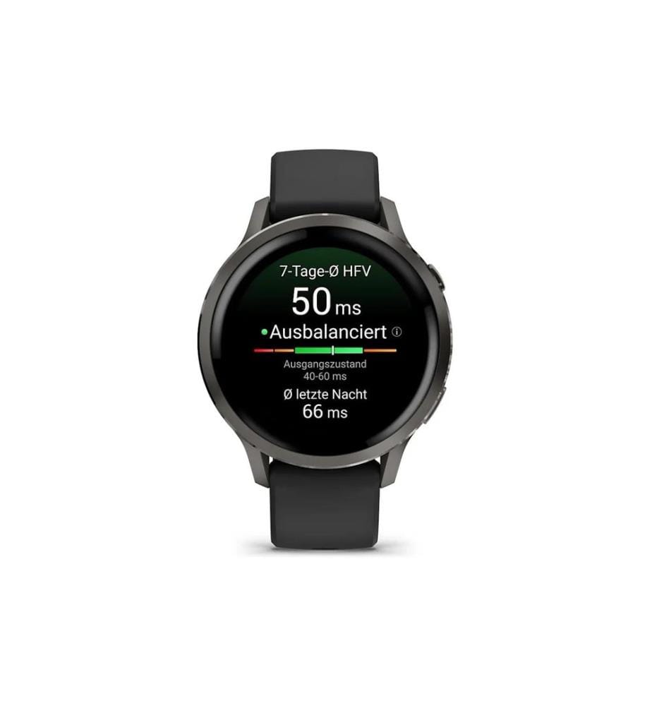 GARMIN - Montre de sport GPS Venu 4 - 41 mm Noir/Gris