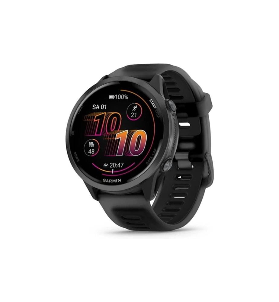 GARMIN - Sportuhr Forerunner 570 47 mm Schwarz / Schiefergrau