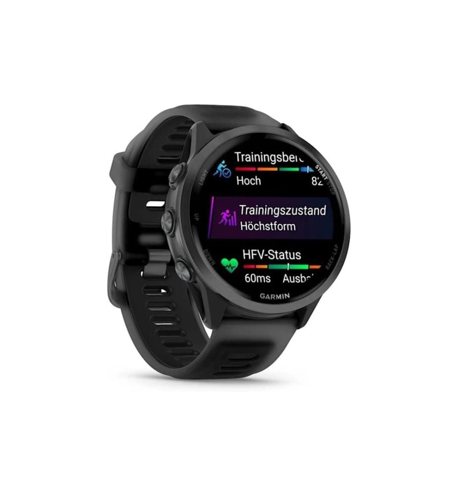 GARMIN - Sportuhr Forerunner 570 47 mm Schwarz / Schiefergrau