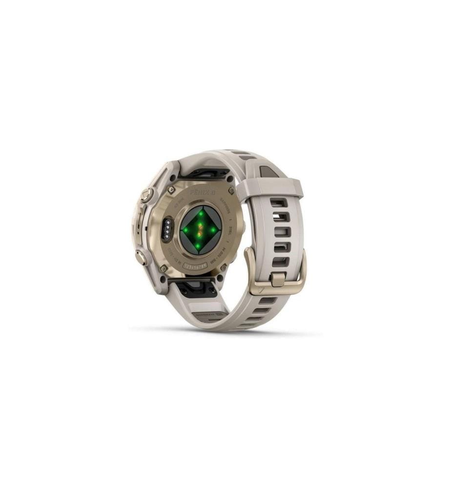 GARMIN - Sportuhr Fenix 8 AMOLED Sapphire, 43 mm Beige