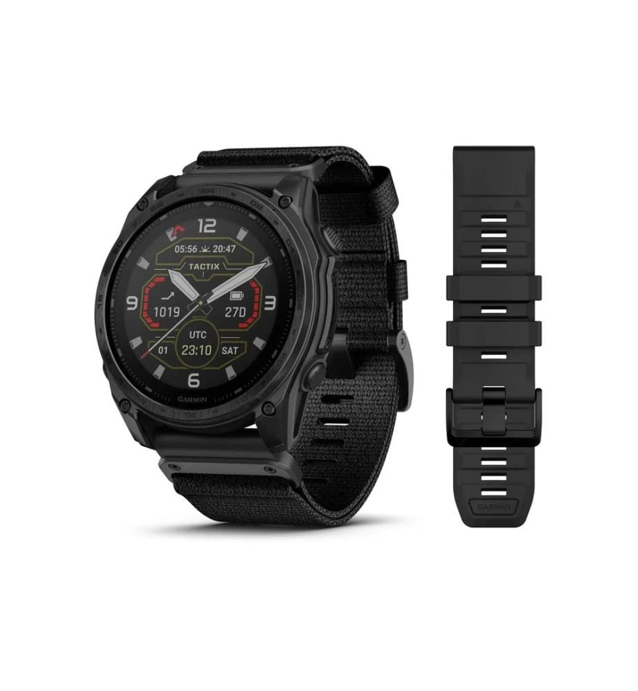 GARMIN - Montre de sport GPS Tactix 8 Solar Ultralight 51mm, noir