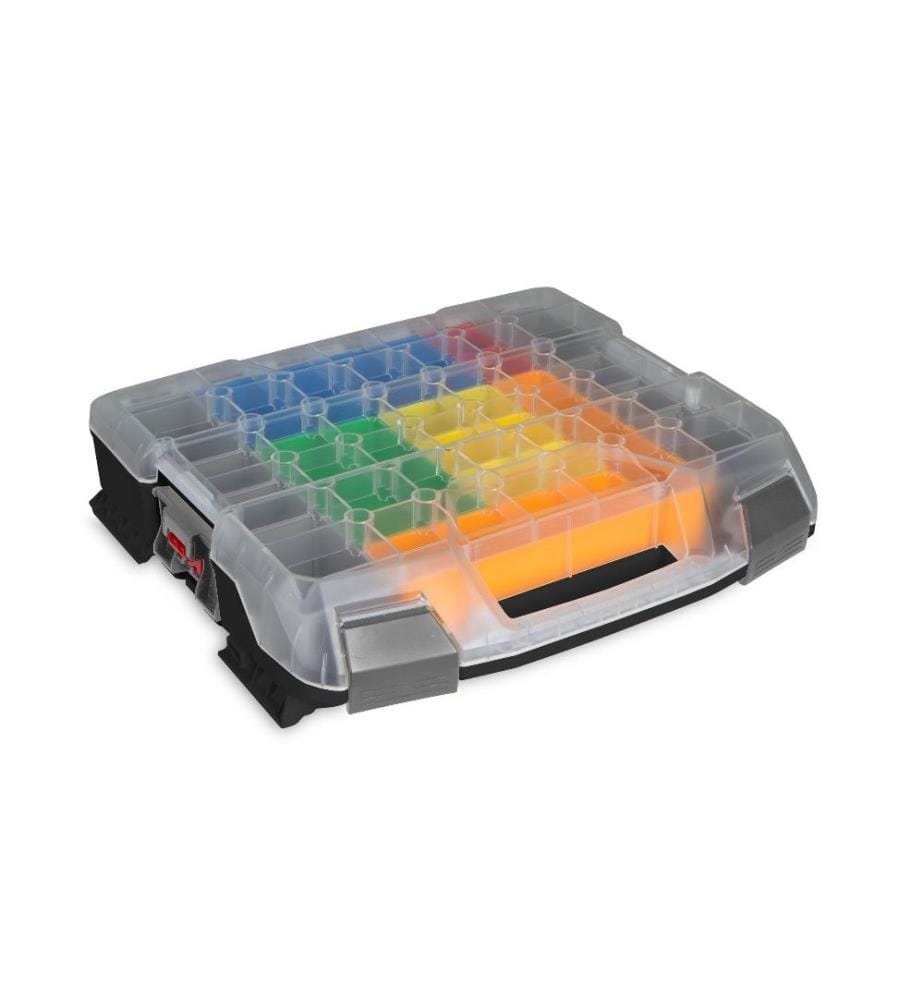 L-BOXX - Cas de système W-BOXX 102 IBS BSS noir, couvercle transparent