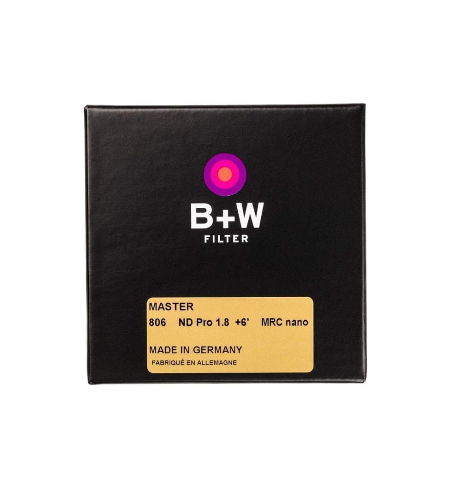 B+W - Graufilter MASTER 802 ND 1.8 MRC nano – 55 mm