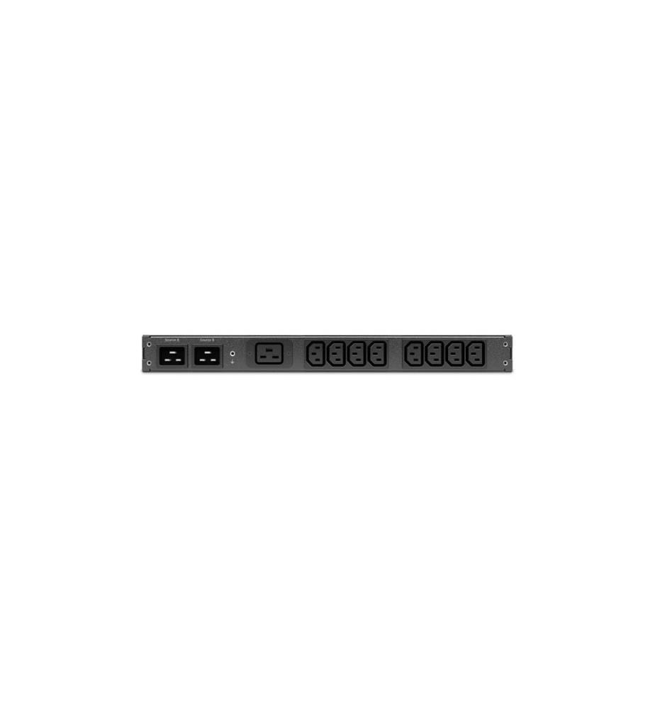 APC - Automatic Transfer-Switch AP4423A IN: 16A 2xC20, OUT: 8xC13