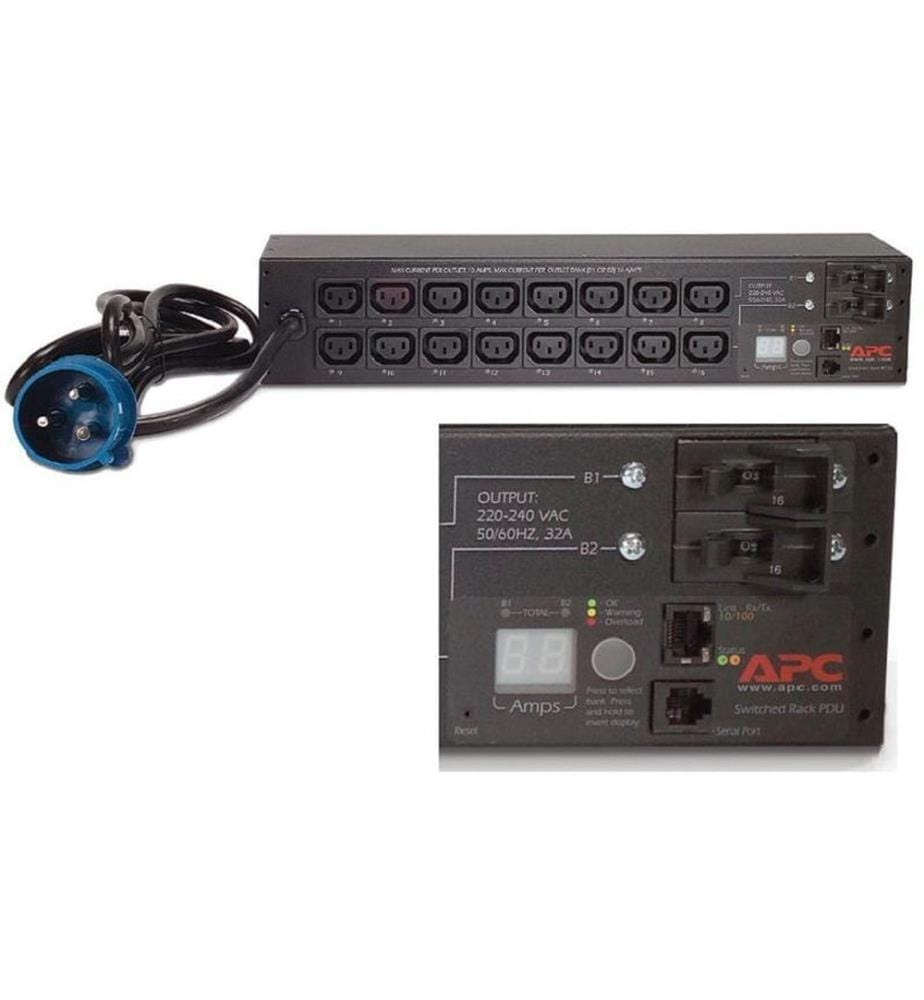 APC 19' PDU AP7922B 16x C13 32 A