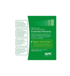 APC Garantieerweiterung WBEXTWAR3YR-SP-03 3 Jahre