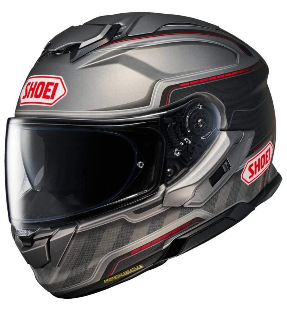 Integralhelm GT-Air 3 Discipline TC-1 - Mattgrau und Rot