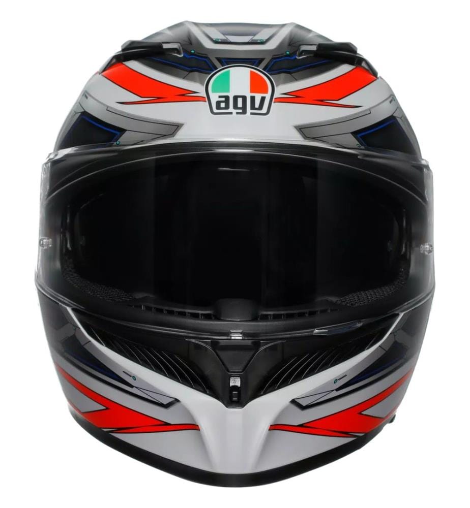 Casque Intégral K3 Space mat  - Blanc et Rouge