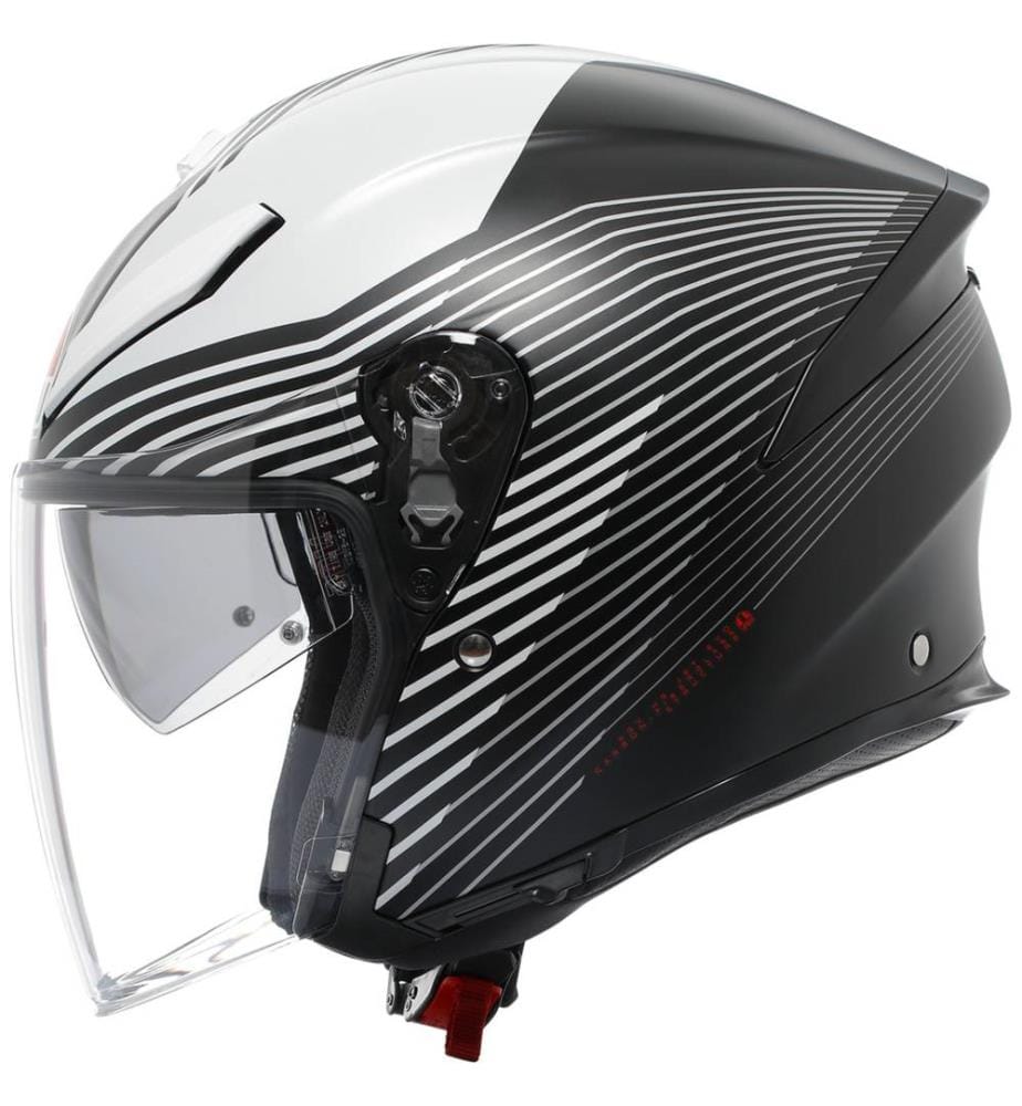 Casque Jet K5 Evo Control  - Mat noir et Blanc