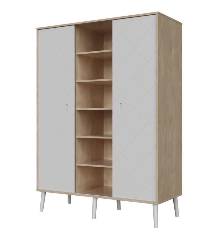 Peak Armoire XL nature-blanche