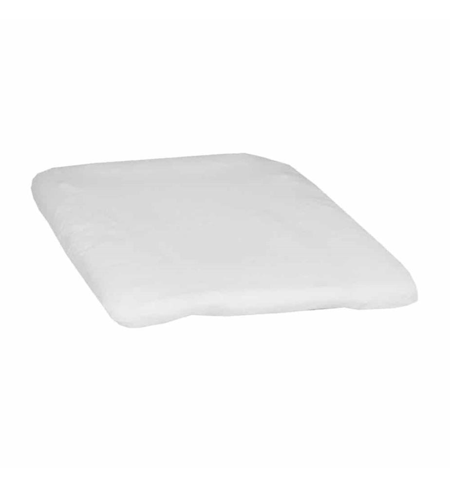 KULI-MULI Housse pour le matelas à langer éponge blanc 50 x 80 cm