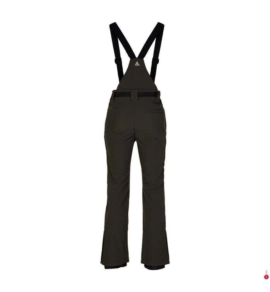 Pantaloni da sci Candalo - Nero e kaki