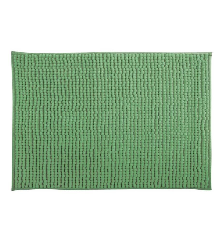 MSV - Badteppich Chenille 60 x 90 cm, Hellgrün