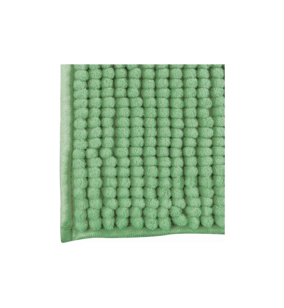 MSV - Badteppich Chenille 60 x 90 cm, Hellgrün