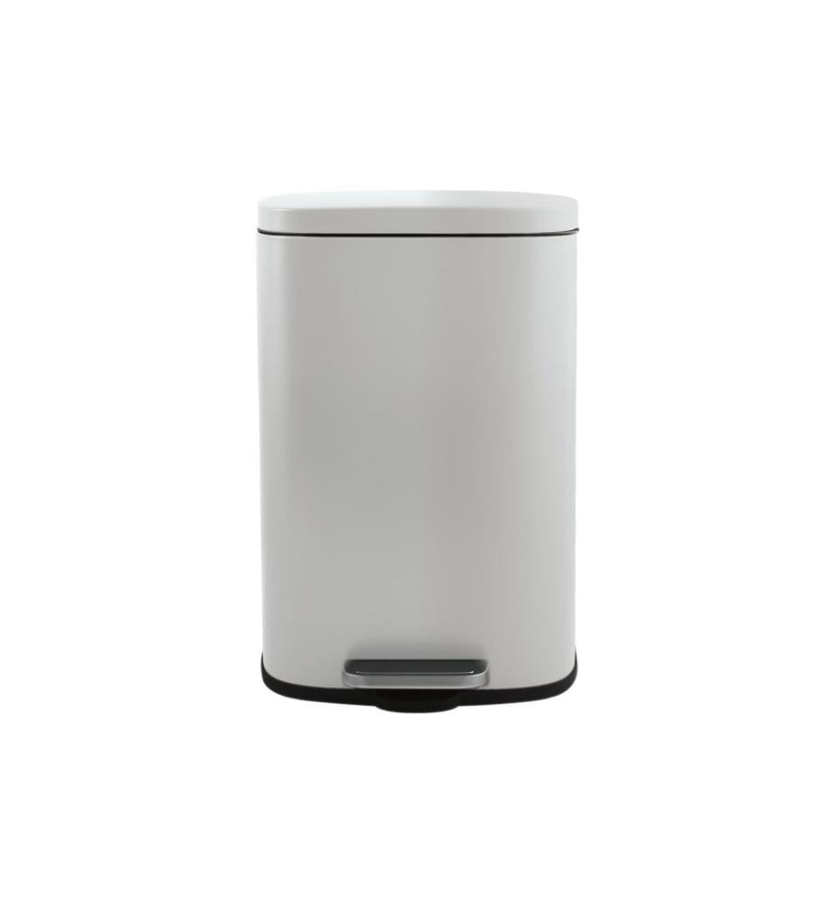 SPIRELLA - Treteimer Poubelle Akira Matt 30 l, Weiss